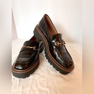 🖤 Sam Edelman lug sole horsebit loafers 🖤